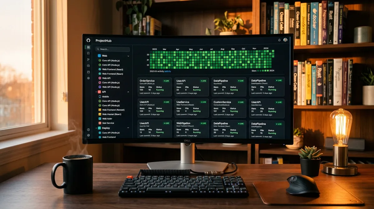 Граф знаний в Obsidian: центральный index, узлы проектов (infrastructure/@projecthub, active--rx2go-platform, надо_доделать--uyaz и др.), связи с daily-логами и концептами. Слева — поиск по тегу #obsidian, выделены статьи с упоминанием этого тега в разных проектах.